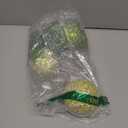 Gold 3.35 Inch Glass Balls Decorative for Bowls Crack Mosaic Orbs Solid Spheres Ball Round Globe Vase Filler Coffee Table Decor Modern Wedding Party 3 Pcs