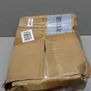 8.2FT x 8FT Backdrop Stand Heavy Duty with Base, Gold Portable Adjustable Pipe and Drape Backdrop Stand Kit, Over The Table Rod Stand with Clamps, Square Metal Arch Party Frame for Birthday Decor