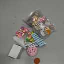 U-Zimikee 100 Pcs Mini Fairy Garden Accessories - Miniature Landscape Decorations with Bridge Pond House Gnome Figurines Mini Resin Animals Miniature Garden Figures Bulk for Dollhouse Garden Craft