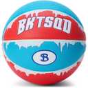 Bucketsquad Cherry Ice Basketball, Size 7 (29.5 In) - Red