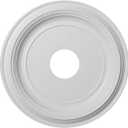 16"OD x 3 1/2"ID x 1 3/8"P Traditional Thermoformed PVC Ceiling Medallion (Fits Canopies up to 9 1/2") (Unfinished)