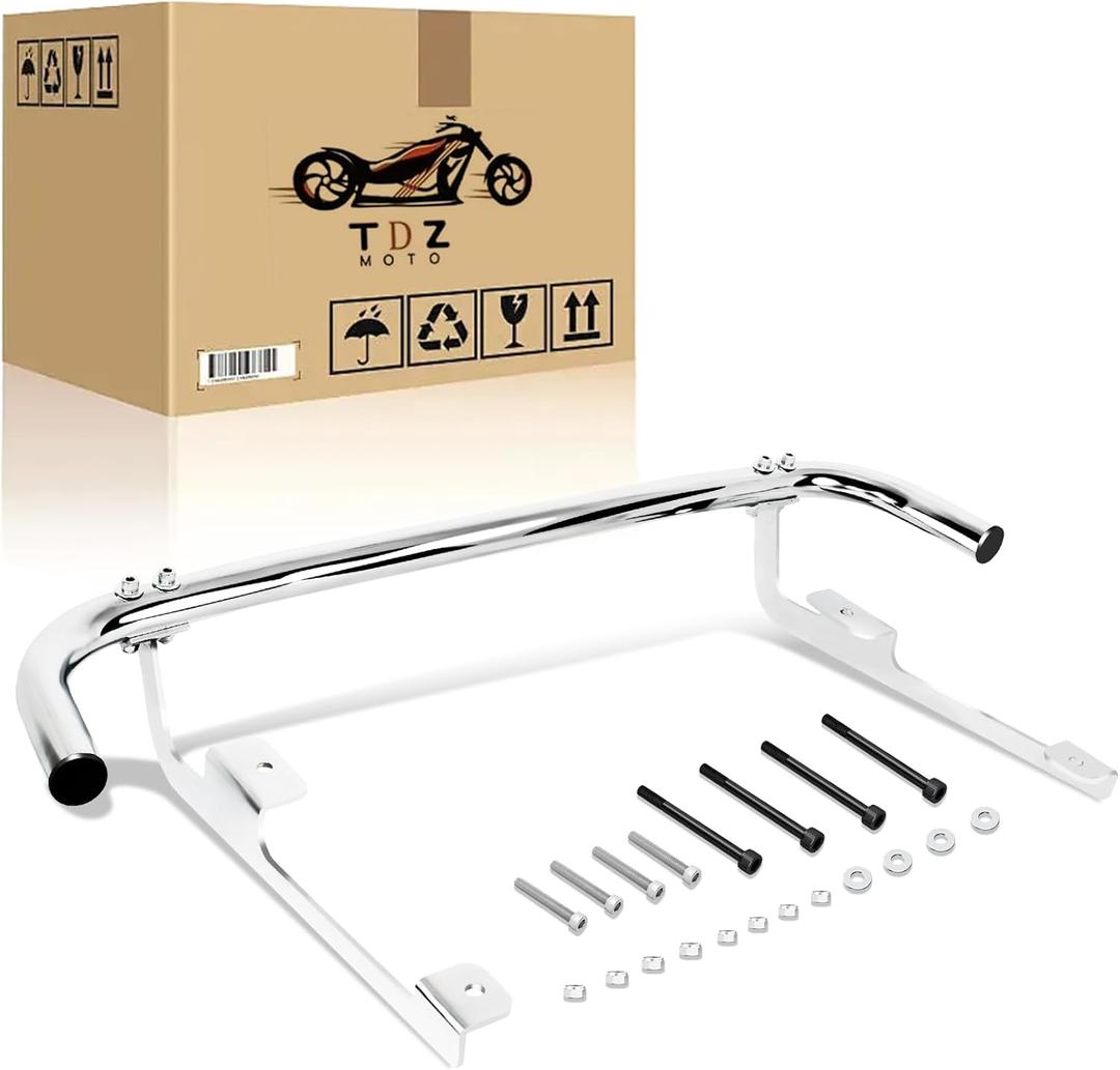 Chrome Rear Crash Bar for Harley Tri Glide 2009-2024, CVO Tri Glide 2020-2022-1