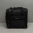 TPRC Smart Under Seat Carry-On Luggage with USB Charging Port, Black, Underseater 15-Inch