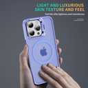Hitaoyou for iPhone 13 Pro Case Compatible with Magsafe, Translucent Matte Camera Kickstand iPhone 13 Pro Case Shockproof Heavy Duty Protective Cover Case for iPhone 13 Pro