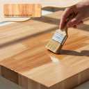 Geetery 48" x 25" x 1.2" Butcher Block Countertop, 4ft DIY Solid Wood Desk Table Top, 1.2'' Thick Waterproof Countertop, Wooden Work Bench Top for Kitchen Island Living Dining Office Workbench