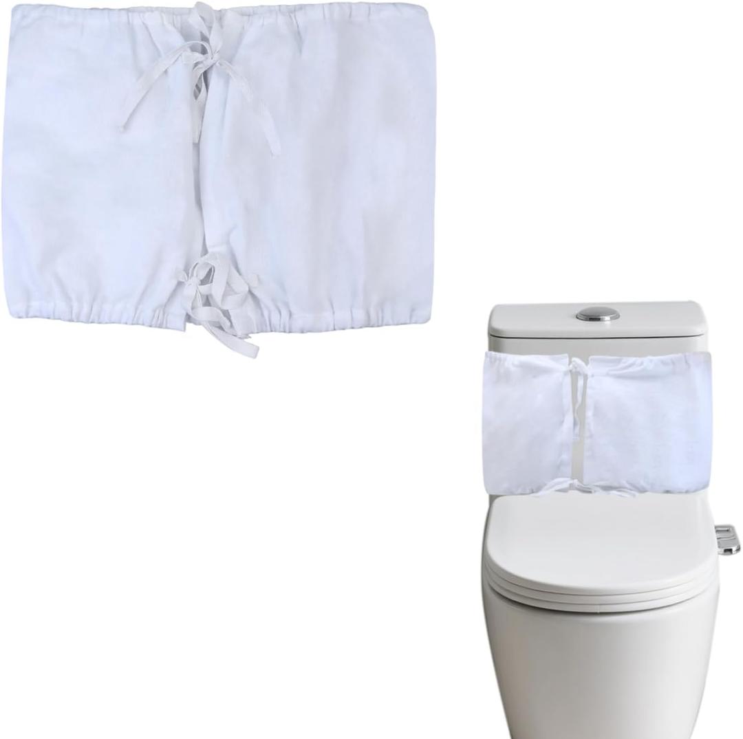 Toilet Tank Under Cover Toilet Tank Bottom Wrap for Moisture Control Catching Condensation Bathroom Absorbent Dirt Resistant
