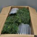 Artificial Topiary Tree 2-Set - Beautiful Realistic Faux Cedar Pines, 3 Feet Tall, UV Protection for Longer Life, Durable 6" Wide Heavy Duty Pots for Outdoor & Indoor Decor (2, 37 Inch)