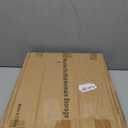 Stuffed Animal Storage, 56" Extra Large Plush Toy Organizer with Wheels, Wooden Stuffed Animal Holder with Removable Bin, Zoo Plushies Storage for Bedroom/Playroom/Living Room (White)