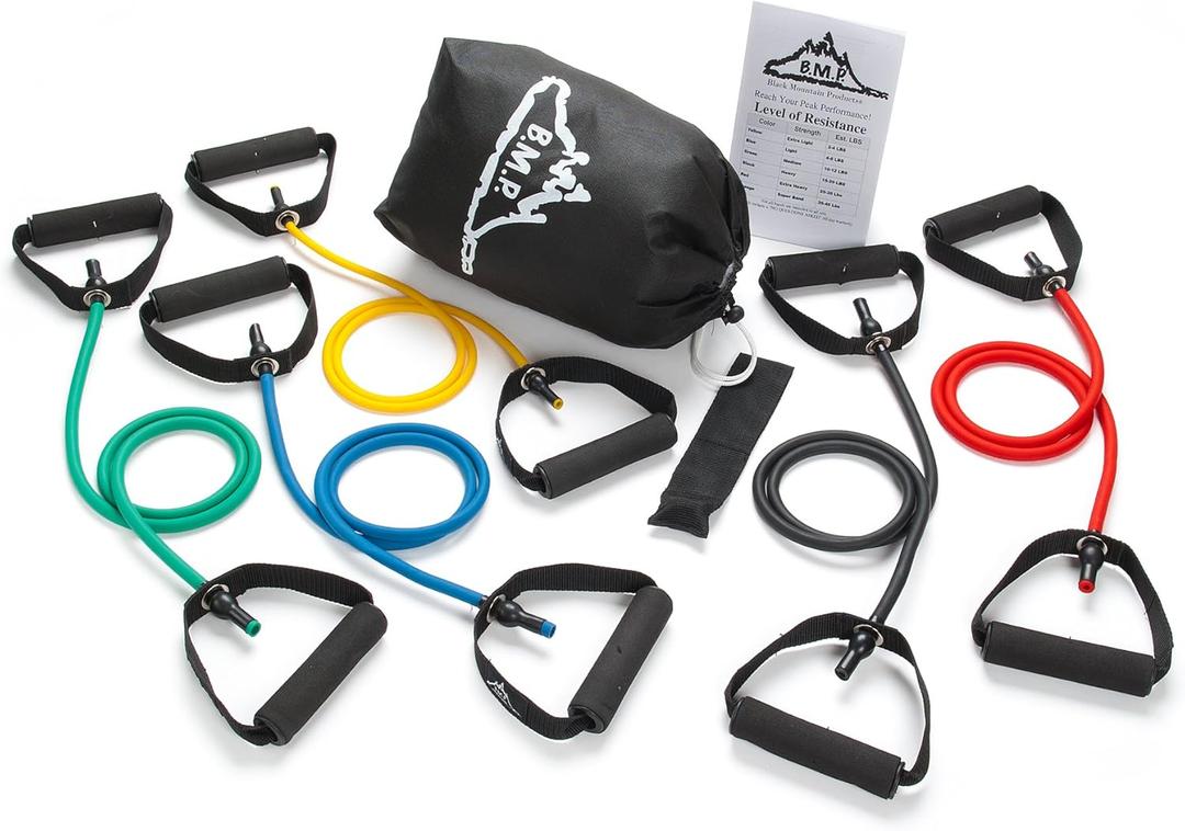 Black Mountain Products Resistance Band Set (Five Bands Included)