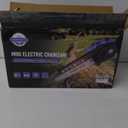 Mini Chainsaw 8-inch, Portable Electric Chainsaw Cordless, Handheld Power Chain Saw with 2 Batteries, Garden Tools for Tree Trimming Wood Cutting, Gifts for Dad, Husband, Men, Women