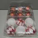 Christmas Ball Hanging decorations3.14 inch, 12 Pieces of shatterproof Christmas Tree Decoration Balls Set, Suitable for Party Floral Christmas Tree Decoration (3.14 inches 12 Balls)