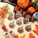 Kenning 20 Pcs Pumpkin Scarecrow Thanksgiving Award Medals, 2" Metal Medals with Neck Ribbon for Harvest Festival Award Trophy for Home School Party Favors Holiday Event Decor Supplies