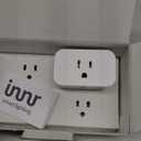 Innr Zigbee Smart Plug, Works with Philips Hue*, Alexa and SmartThings, Zigbee Repeater, Energy Monitoring, 1-Pack