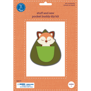 Stuff and Sew Pocket Buddy DIY Kit (Pack of 2)