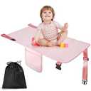 Toddler Airplane Bed & Travel Essentials - Kids Airplane Seat Extender, Portable Plane Bed for Flights 