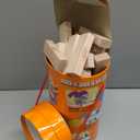 Hasbro Gaming Jenga Wooden Blocks Stacking Tumbling Tower Game | Party Games for Kids & Families | Stocking Stuffers | Ages 6+