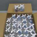 50 Pcs Bear Baby Shower Candle Favors for Guest Bear Party Favors Baby Shower Candles Bulk for Gifts Party Decorations (Light Brown,Dark Brown,Blue)