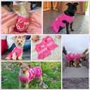 Dog Dress, Pet Clothes for Small Dogs Girl Cute I Love My Mom/Dad Pink Puppy Dresses Breathable Pet Spring Summer Clothes Puppy Cat Outfits for Valentines Day, Love Dad (X-Large)