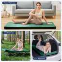 HomeMate CertiPUR-US Memory Foam Camping Mattress Pad Portable Roll Up Mattress for Adults Sleeping Mat Cot Mattress Pad
