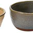 Stoneware Bowls with Reactive Glaze Finish, Set of 4