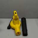 ZEGJAW Electric Leaf Blower Corded, 7-AMP Leaf Blowers, 155MPH/350CFM Small Handheld Lawn Blower Lightweight & Portable for Lawn Care