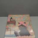 3Pcs Funny Cat Wall Art Bathroom Wall Decor Cat and Book Canvas Picture Pink Girl Room Poster Print Modern Preppy Style Painting for Bedroom Living Room Ready to Hang (16x24in Canvas)