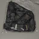 WANDER PLUS Anti Theft Crossbody Bag, Shoulder Bag Anti-theft Design for Travel, Sport, Work (Black)