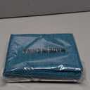 ZLWX LIFE Set of 4 Teal Blue Throw Pillow Covers Neutral Textured Linen Decorative Pillowcases 18x18 Inch, Farmhouse Rustic Outdoor Pillow Cover Square Accent Cushion Cases for Sofa Couch Home