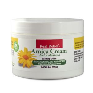 Arnica Cream Natural, Soothing, Non-Greasy & Unscented Cream for Pain Relief, 8 oz (Pack of 1)