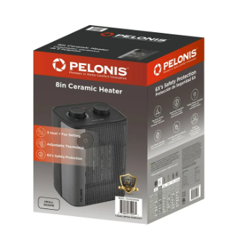 PELONIS MECHANICAL CERAMIC HEATER