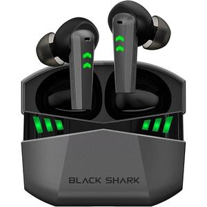 Black Shark Wireless Earbuds with 35ms Ultra-Low Latency, Gaming Bluetooth Earbuds with Premium Sound, Bluetooth 5.2, 10mm Drivers, 4 Hyperclear Mics, IPX5 Waterproof, 20H Play Time, Comfort Fit, Black