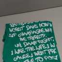 Old School Rap Hip HOP Merch Juicy Positive Quote 90's T-Shirt (M)