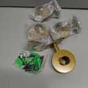 Set of 4 Candle Sconces Gold Wall Candle Holder Set for Living Room, Dining Room, Fireplace,Entrance, Christmas Wall Decoration