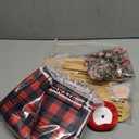 Pinkunn 8 Set Christmas Kitchen Gifts Bulk Xmas Dish Towels and Wooden Spoons Pine Picks Thank You Tag Ribbon Holiday Cooking Utensils Housewarming Gifts for Neighbor Employee Kitchen Xmas (Festive)