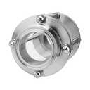 Beduan in-Line Sight Glass with Tri Clamp End, Sanitary Flow Sight Glass Stainless Steel 2 Inch Tri Clamp Type (Flow Pipe OD 45mm)