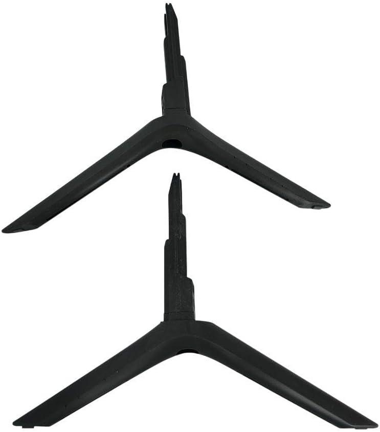 Original TV Base Stand Legs for Samsung - 75" Class TU7000 Model UN75TU7000BXZA (No Screws Required. The Stand Snaps in Place.)