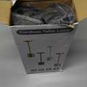 Swinerton Cordless Table Lamp Set of 4, Gold 5000mAh Rechargeable Battery Operated Lamps, Wireless 3 Color Dimmable Touch Lamp Table Light for Restaurant Dining Patio Outdoor, Home Decor