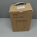 0.8L Travel Electric Kettle Small 900W Fast Boiling Water Heater, Double Wall 304 Stainless Steel Portable Mini Hot Water Boiler with Auto Shut-Off and Boil Dry Protection