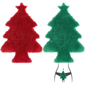 2 x Funny Gag Gifts for Women 2 Pcs Downstairs Merkin Wig White Elephant Gift Exchange Christmas Hottest Gifts 2025 Stocking Stuffers for Adult Girlfriend Wife