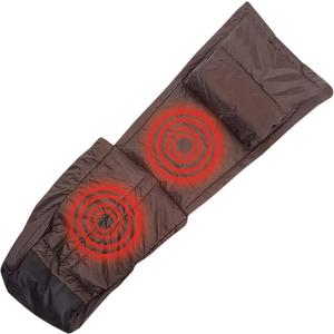 TRAKK Heating Personal Sherpa Wrap with Electric Heating Massaging Vibrating Foot Bed,Multiple Settings for Relaxing Combinations