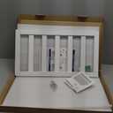Salcod Toddler Bed Conversion Kit (M12599) - CPSC Certified, Toddler Safe Guardrail Compatible with Davinci Crib: Charlie (M12801), Grove (M9301), Liam (M13401G), Nathan (M12501), White