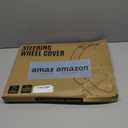 Skechers Steering Wheel Cover, Memory Foam Car Steering Wheel Cover,14.5-15inch Anti-Slip Safety Comfortable Desgin, Universal Accessory for Diverse Cars, Truck,SUV (Black & Black)