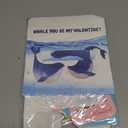 ysmile Valentine Box for Kids with Exchange Card, Mailbox for Class Party Favor - Whale You Love Me ?