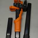 Weed Puller Tool - Stand Up Weed Puller with 4-Claw Steel Head, 39" Retractable Handle & Easy-Eject Mechanism for Dandelions, Clover & More, No Bending or Kneeling - Orange