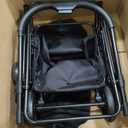 75Lbs Folding Shopping Cart, Collapsible Grocery Cart with Removable Basket & Wheels, Single Handed Folding Lightweight Portable Personal Shopping Utility Carts for Groceries, Luggage etc.