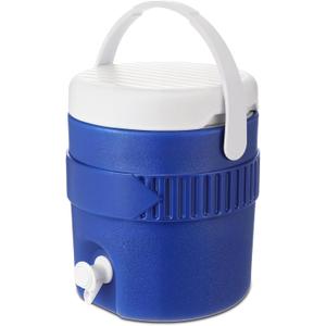 Reallnaive 1 Gallon Water Jug Cooler with Handle Portable Water Cooler Bottle for Baseball, Football, Gym, Soccer, Camping, Beach, Sports, Tailgating, Picnic