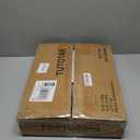 TUTOTAK C Shaped End Table, Large Side Table Tiltable Desk with Storage Bag, TV Tray Under Couch Table for Livingroom, Bedroom, Greige TB01BG089