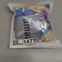 Skylety 40 Pieces Blue Purple Silver Clear Snowflake Balloons Bulk Winter Transparent Snowflake Latex Balloons for New Year, Birthday Parties, Winter Wonderland Baby Shower Decorations