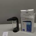 Secura 17oz Automatic Liquid Soap Dispenser, Touchless Battery Operated Hand Soap Dispenser with Adjustable Soap Dispensing Volume Control Dial, Personal Care Dispenser (Black) (500ml)