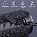 RIENOK Portable Bluetooth Speaker 30W Dual Pairing True Wireless Stereo HD Sound IPX7 Waterproof Outdoor Sport Shower Wireless Speaker Bluetooth 5.3 for Home Party